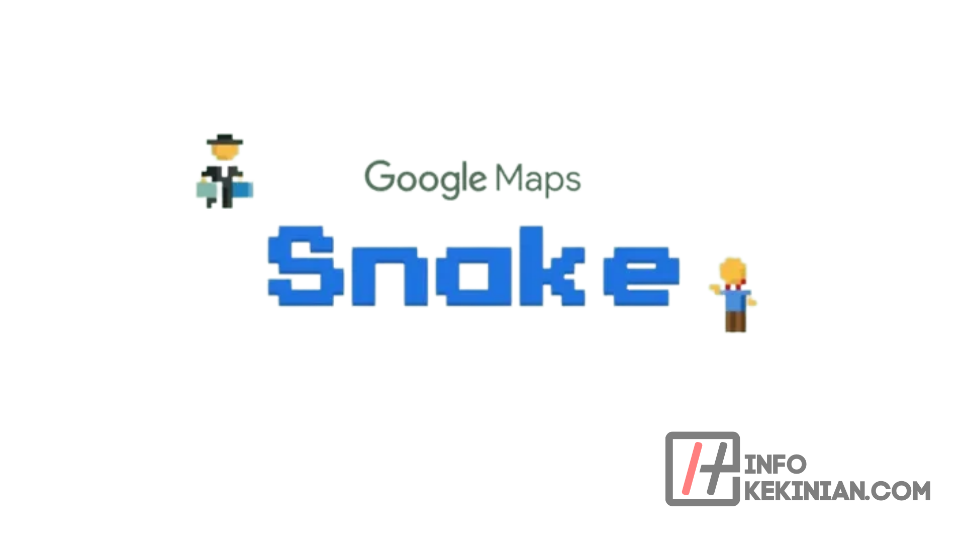 Bermain Game Snake di Google Maps (2)