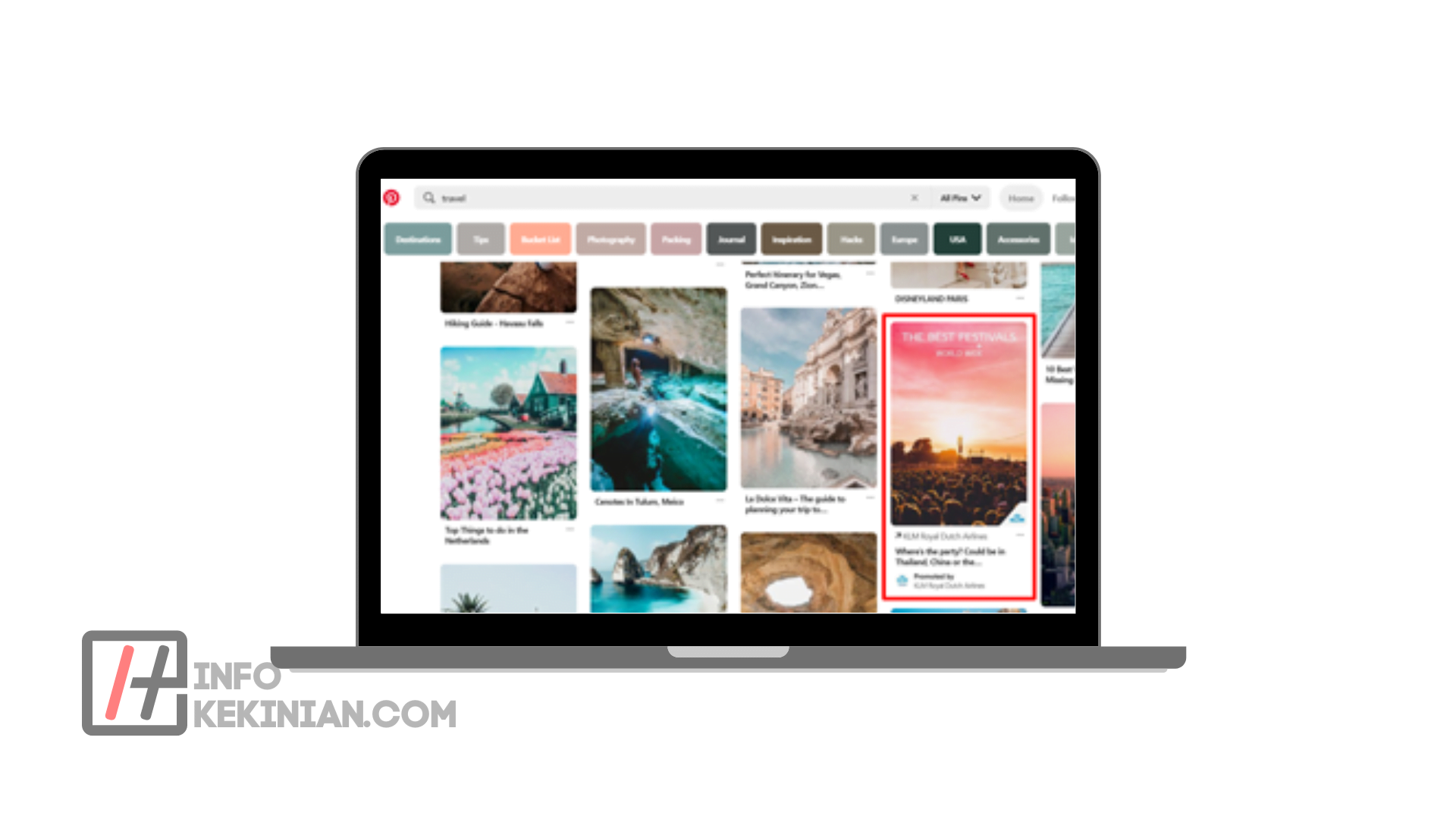 Fitur dan Manfaat Pinterest