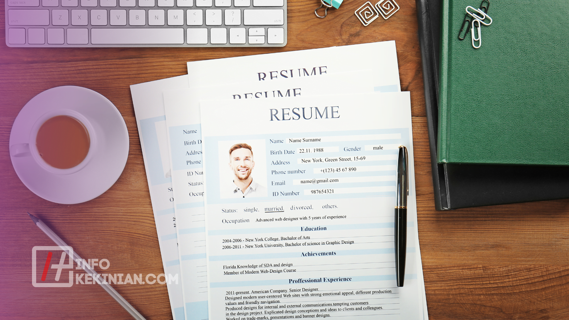 Struktur Curriculum Vitae yang Baik