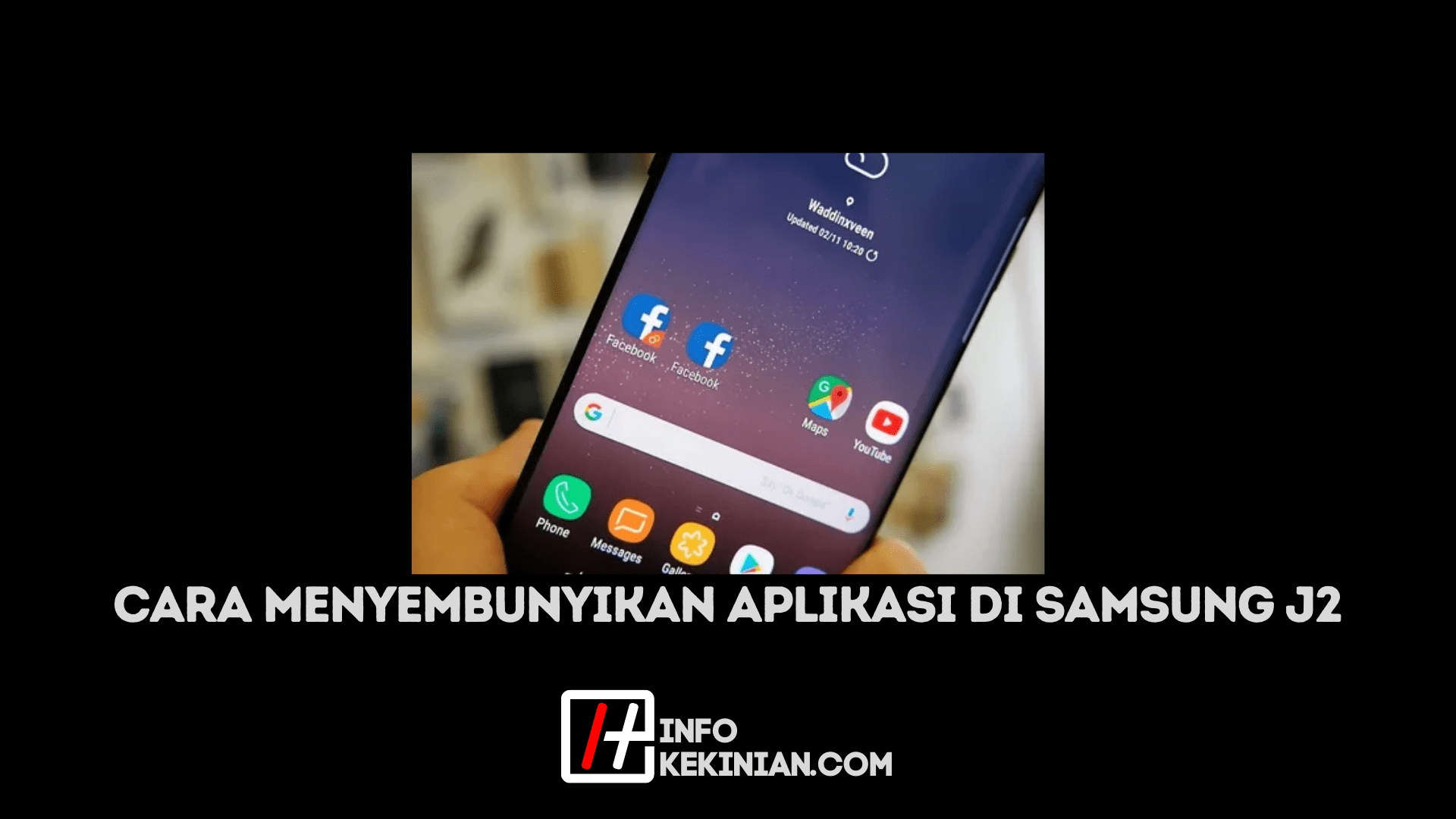 Menyembunyikan Aplikasi
