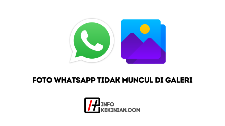 foto whatsapp tidak muncul di galeri