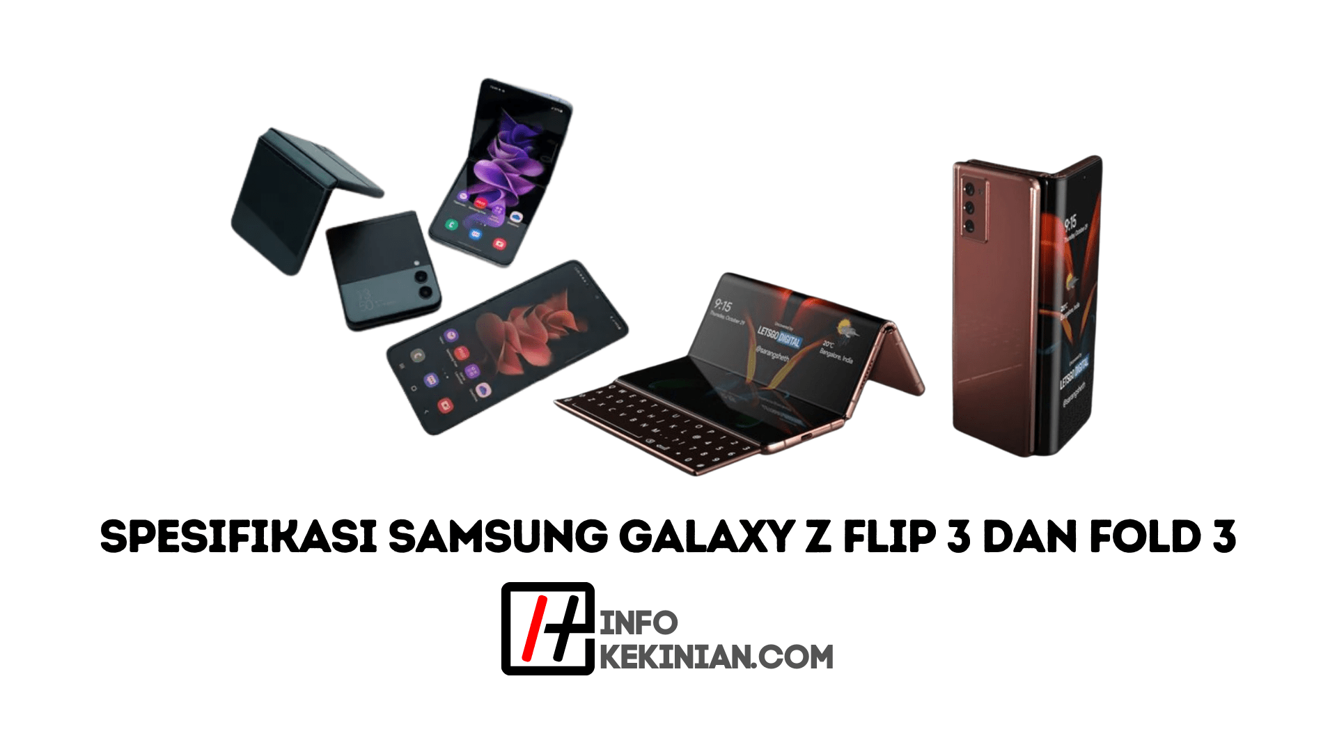 Samsung Galaxy Z Flip 3 dan Fold 3