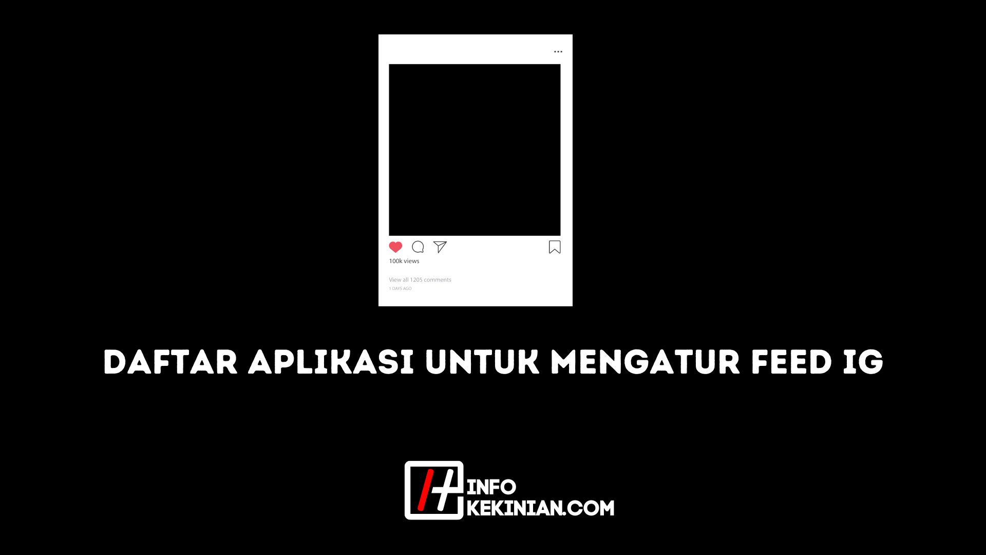 daftar aplikasi untuk mengatur feed ig