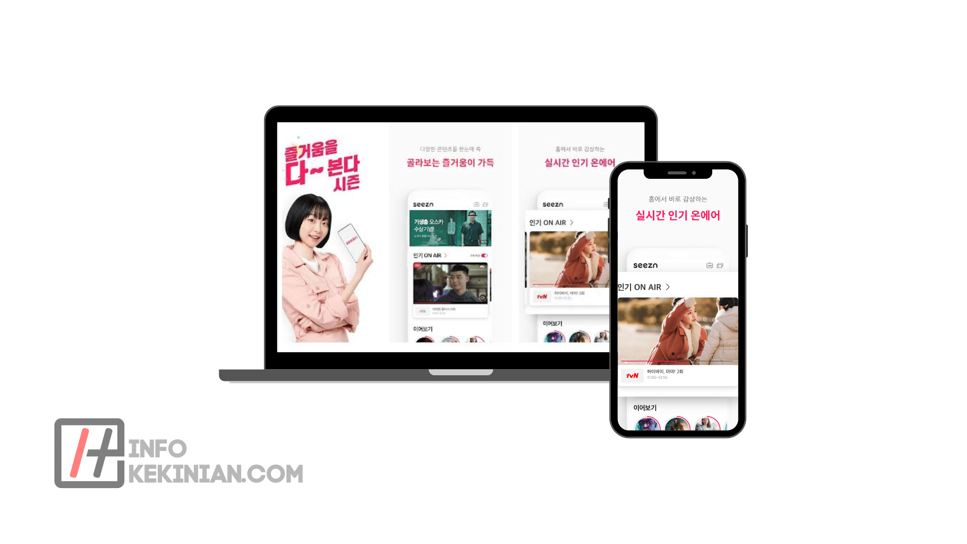 Seezn Aplikasi_ Tempat Streaming Drama Korean, Ini Link dan Cara Instalnya
