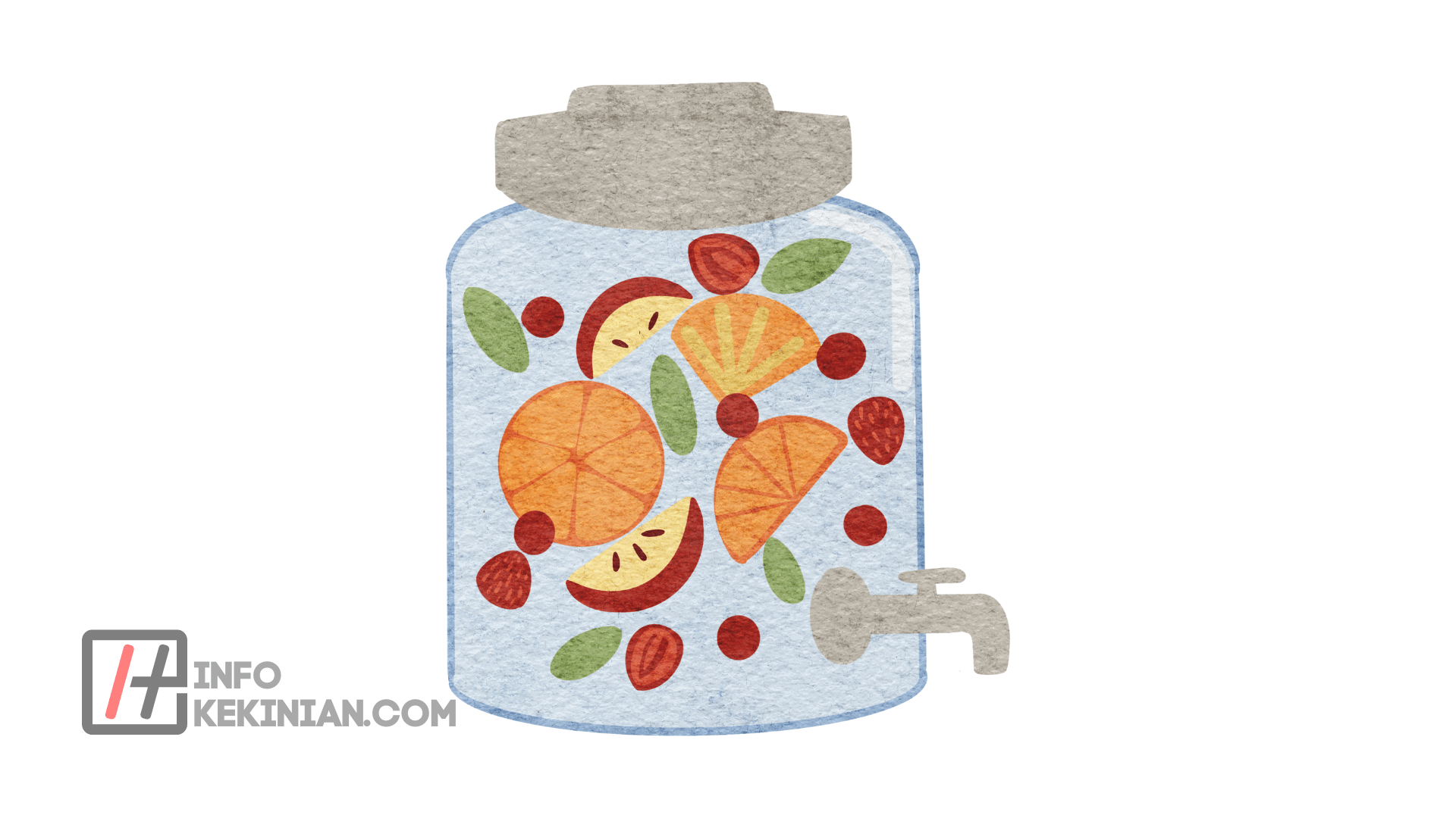 Infused Water Lemon, Kiwi, Strawberry