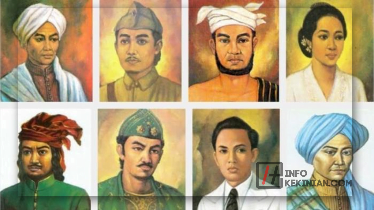 16 Nama Nama Pahlawan Nasional Beserta Gambarnya