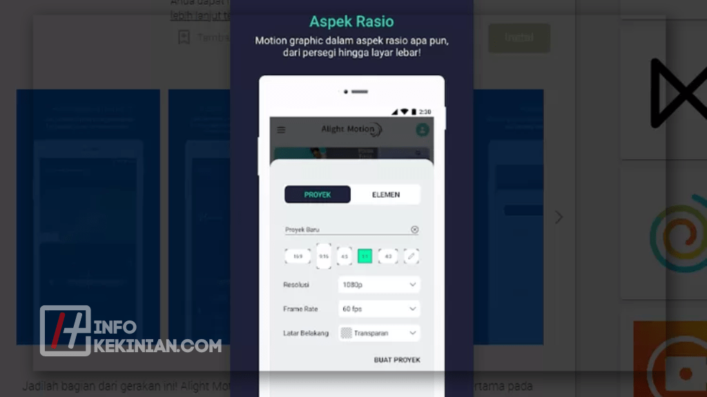 Cara Menyimpan Video di Alight Motion