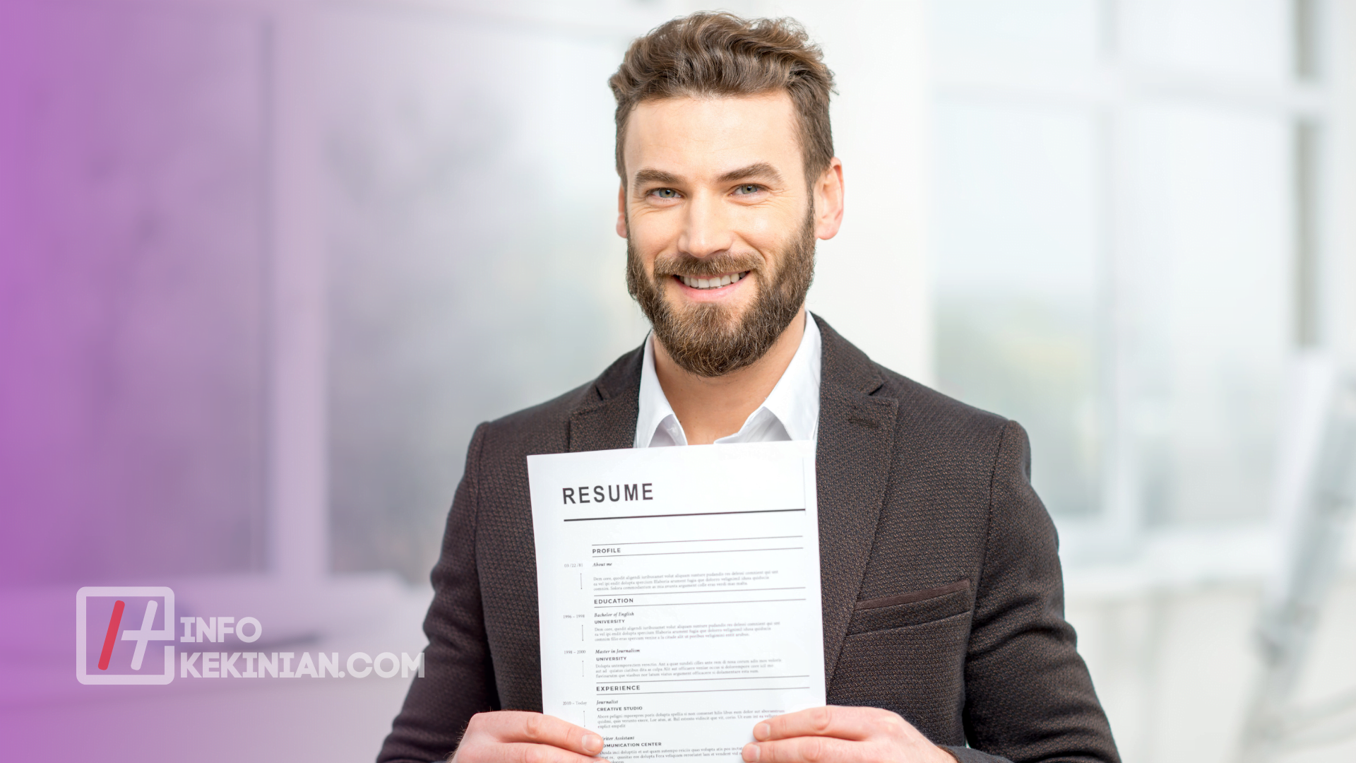 5 Tips Membuat Curriculum Vitae Yang Unik Dan Menarik 5 Tips Membuat Curriculum Vitae Yang Unik Dan Menarik