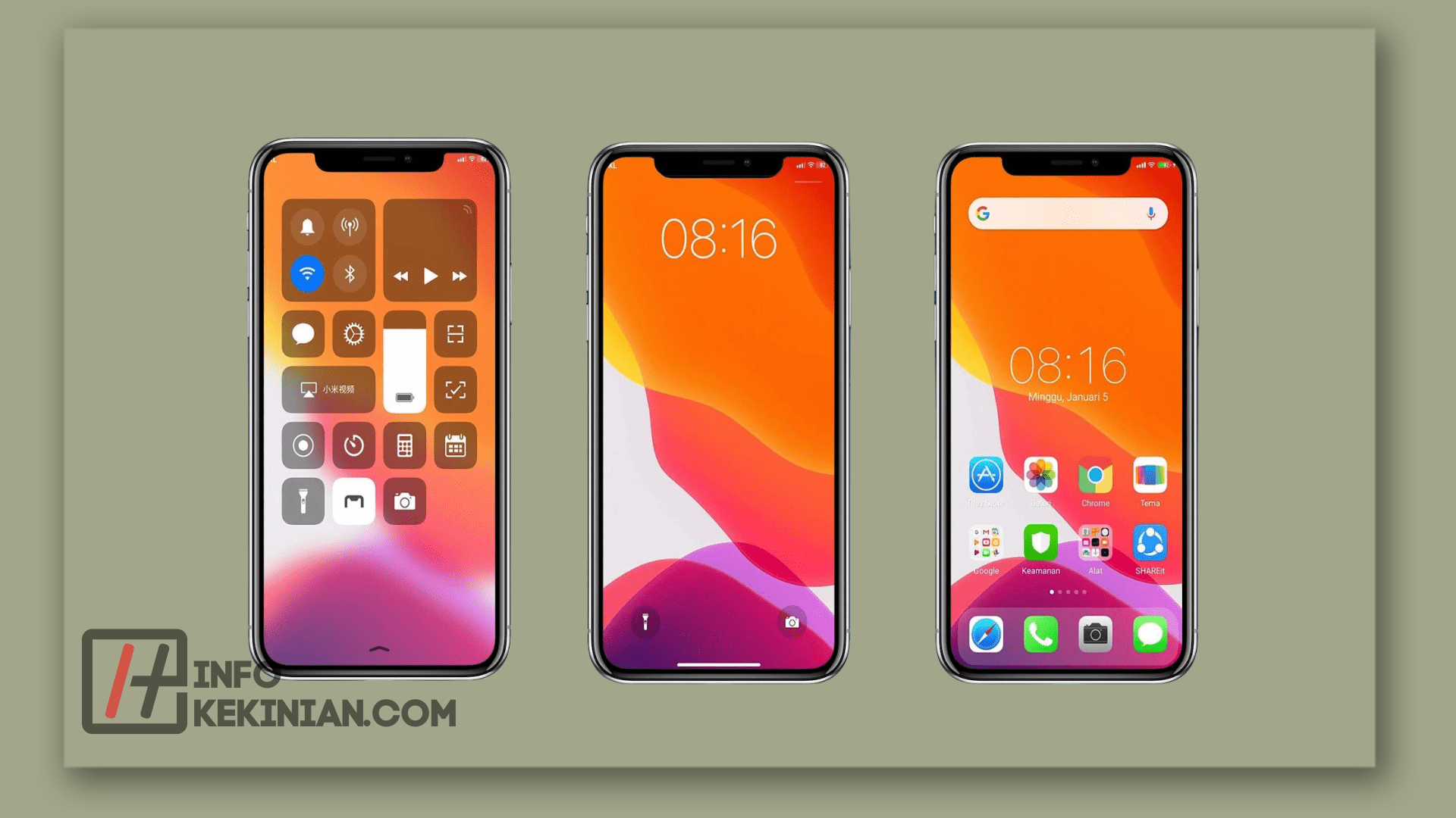 Cara Mengubah Tampilan Android menjadi Iphone Tanpa Aplikasi