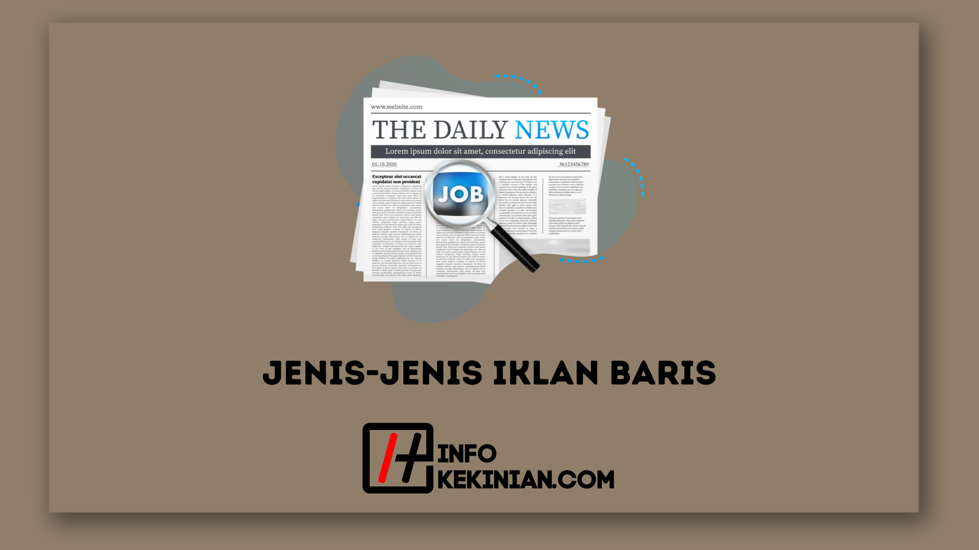 4 Jenis-jenis Iklan Baris Yang Wajib Kamu Ketahui Perbedaan