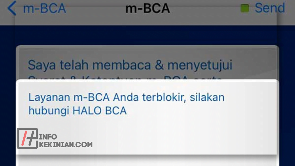 Penyebab M BCA Terblokir