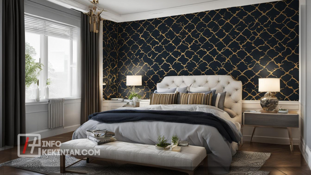 Desain Wallpaper Dinding Kamar Tidur