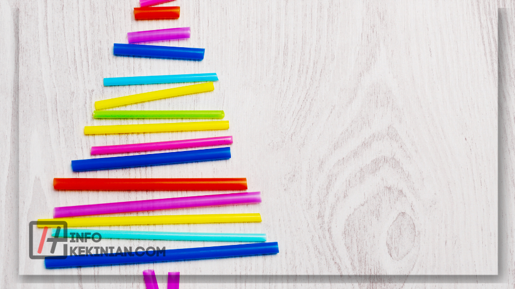 Contoh Kerajinan Tangan dari Sedotan