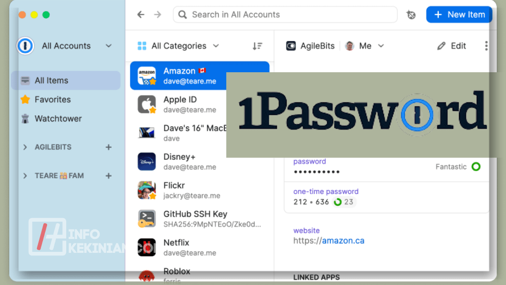 1Password (Android & iOS)