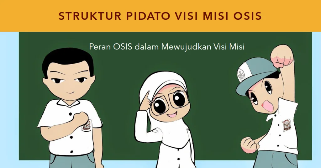 10 Contoh Pidato Visi Misi Calon Ketua OSIS secara Inspirasi dan Kepemimpinan 2 Struktur Pidato Visi Misi OSIS