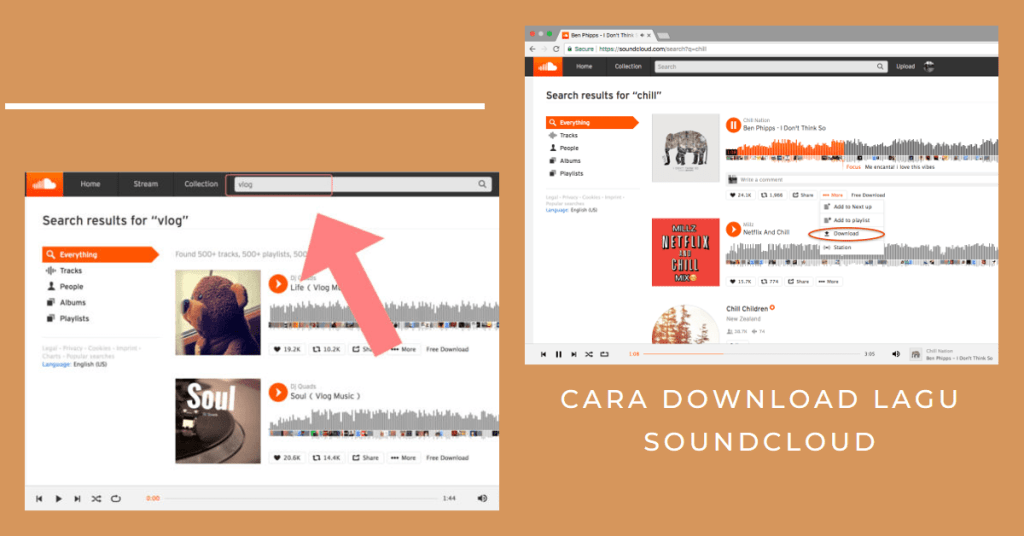 Cara Download Lagu SoundCloud secara Mudah dan Legal Disini! 3 Cara Download Lagu SoundCloud