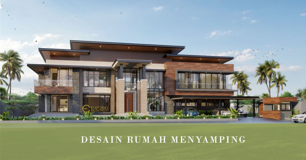 Desain Rumah Menyamping