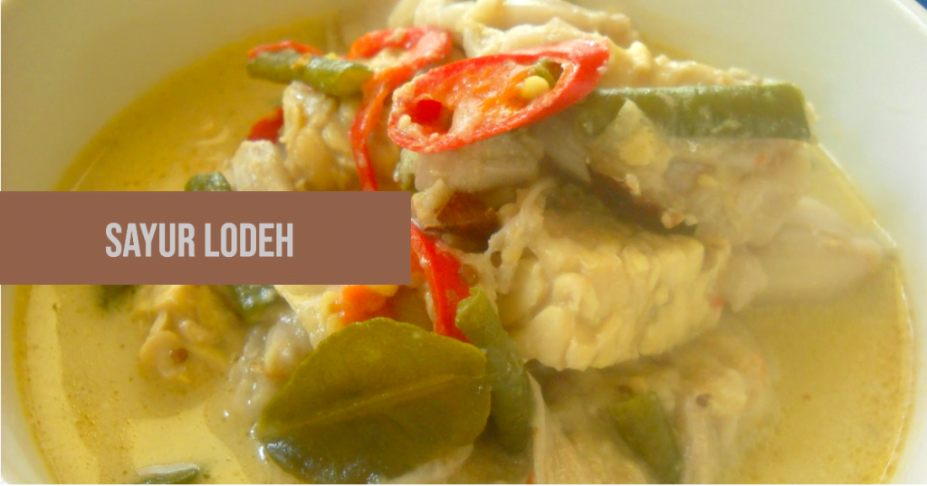 25 Resep Masakan Jawa Timur Sehari-Hari Mudah Dibuat dan Lezat, Wajib Kamu Coba Nih! 4 Sayur Lodeh