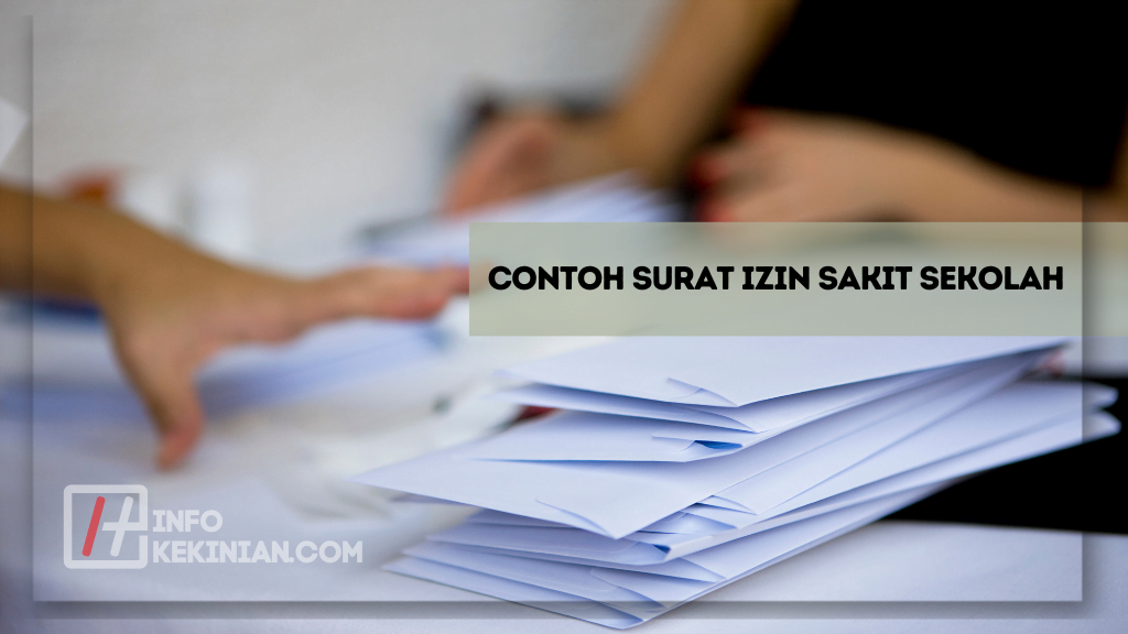 Contoh Surat Izin Sakit Sekolah (2)