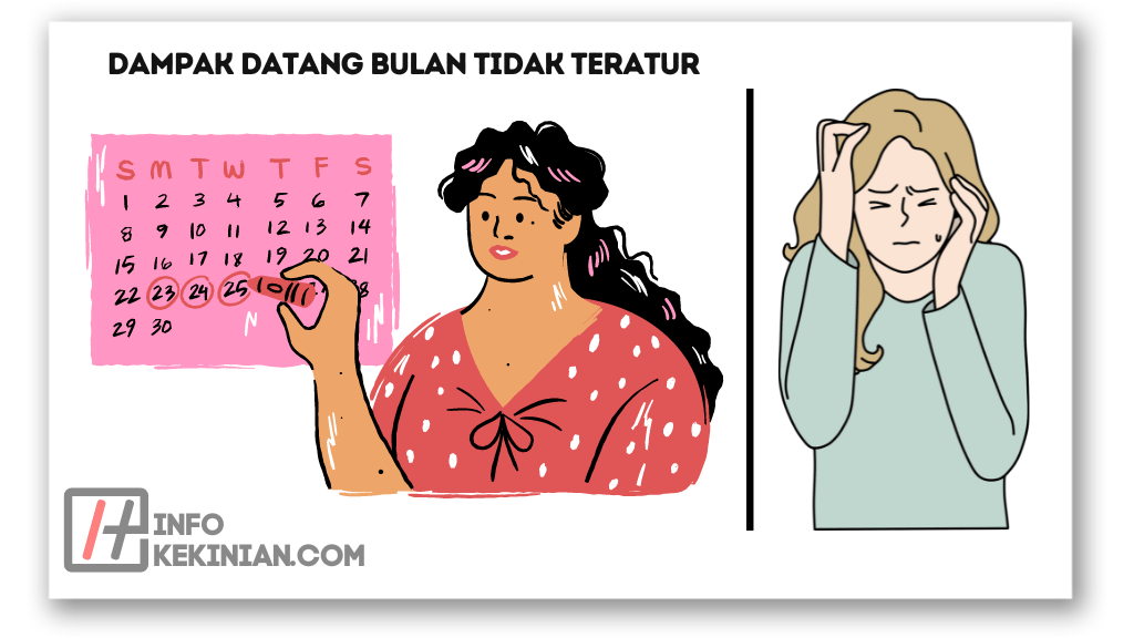 Dampak Datang Bulan Tidak Teratur